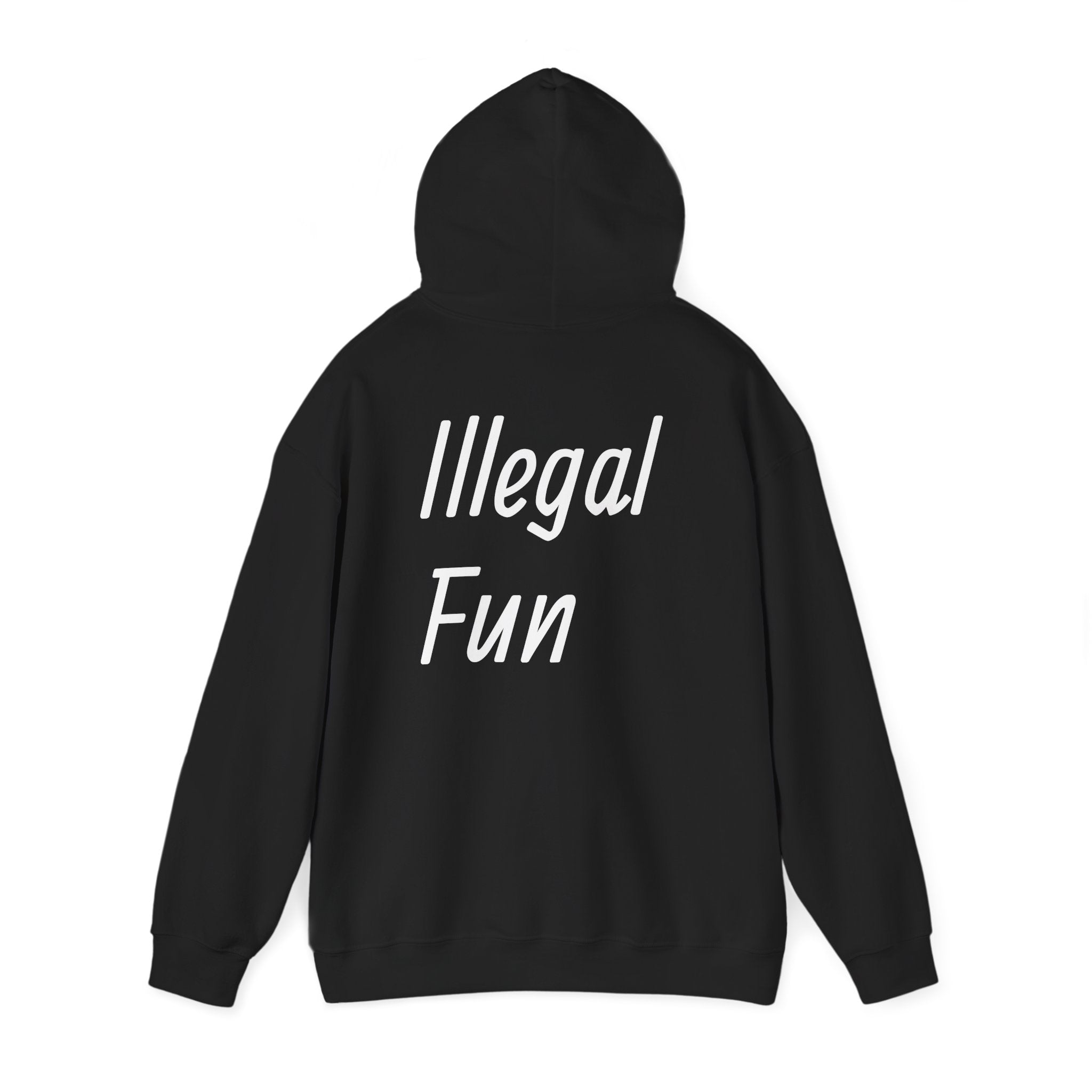 Soflo Black Illegal Fun  Hoodie