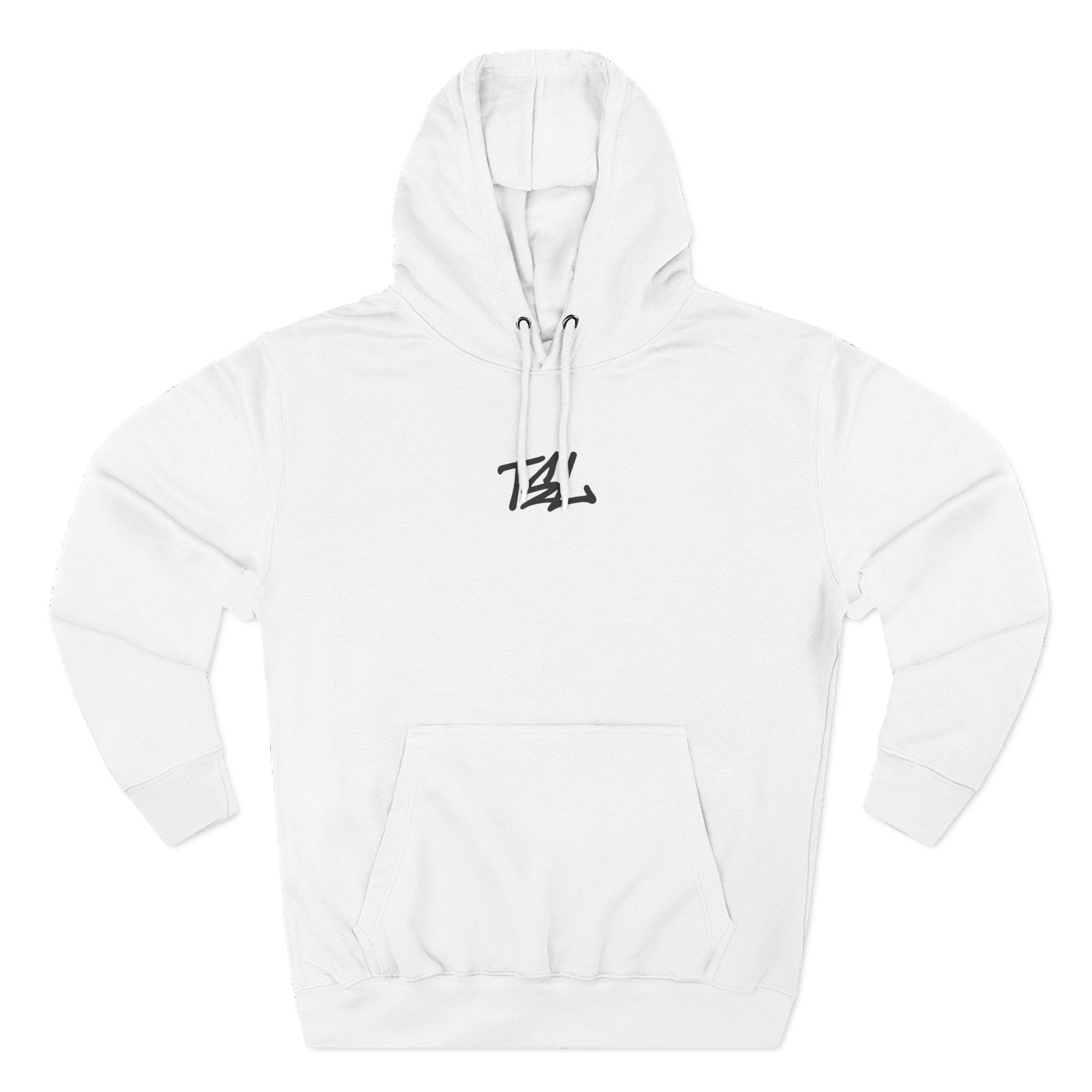 White Graffiti Hoodie V2