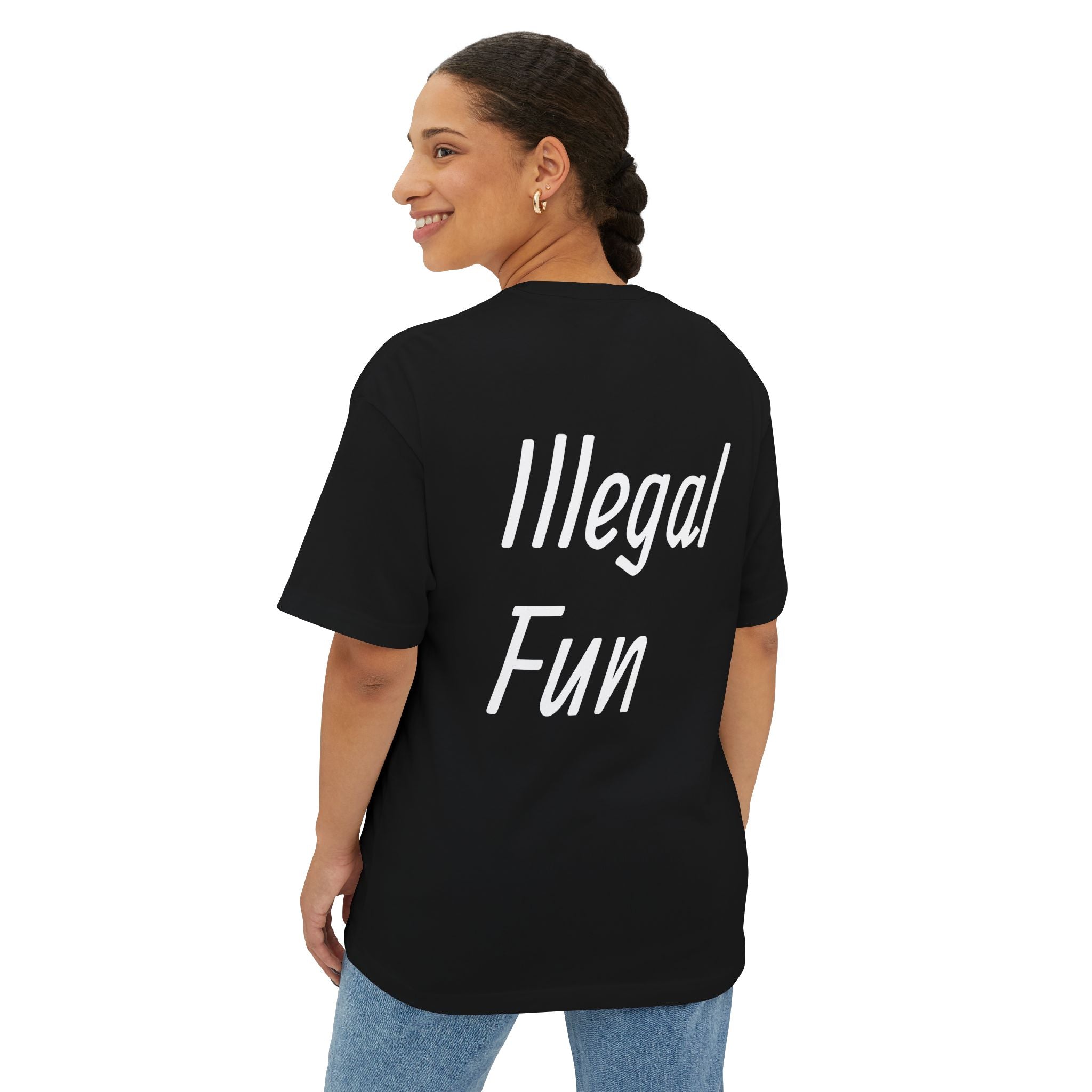Illegal Fun Oversized Boxy Tee