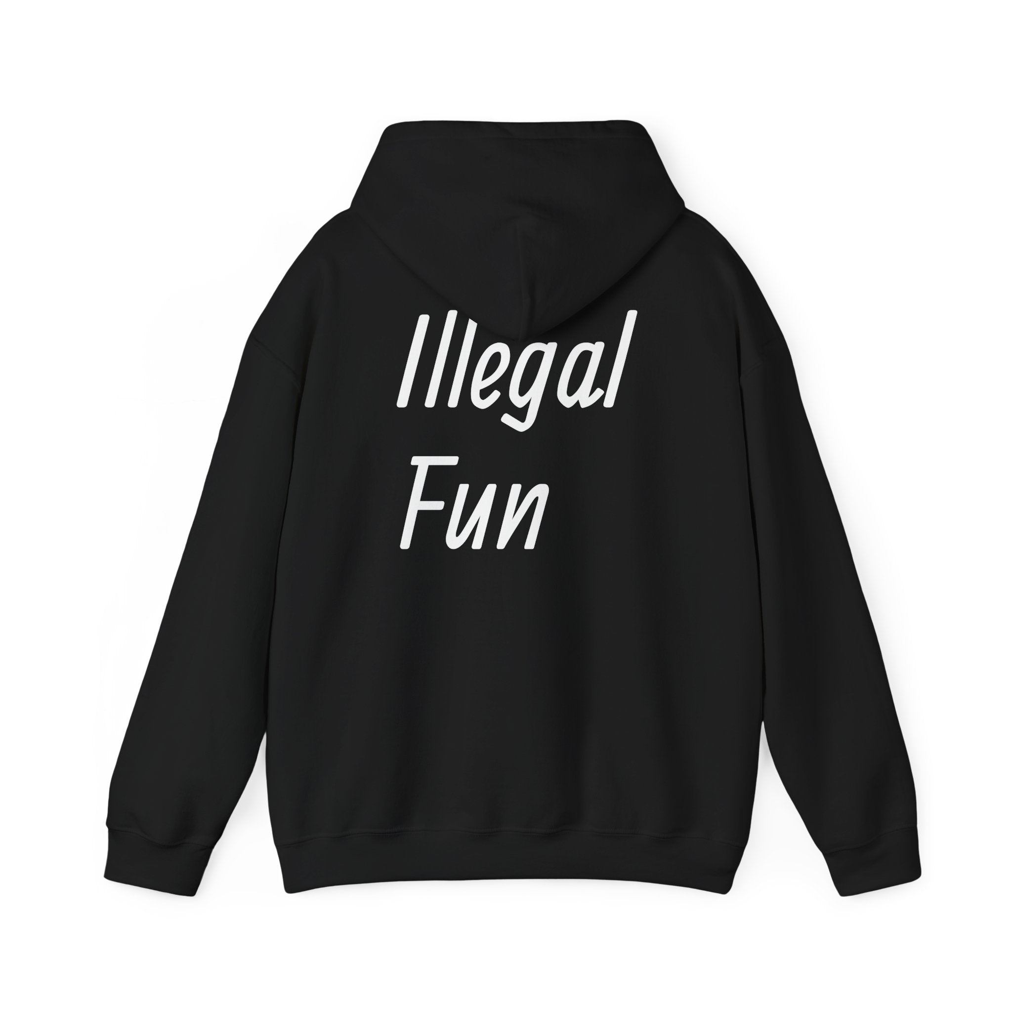 Soflo Black Illegal Fun  Hoodie