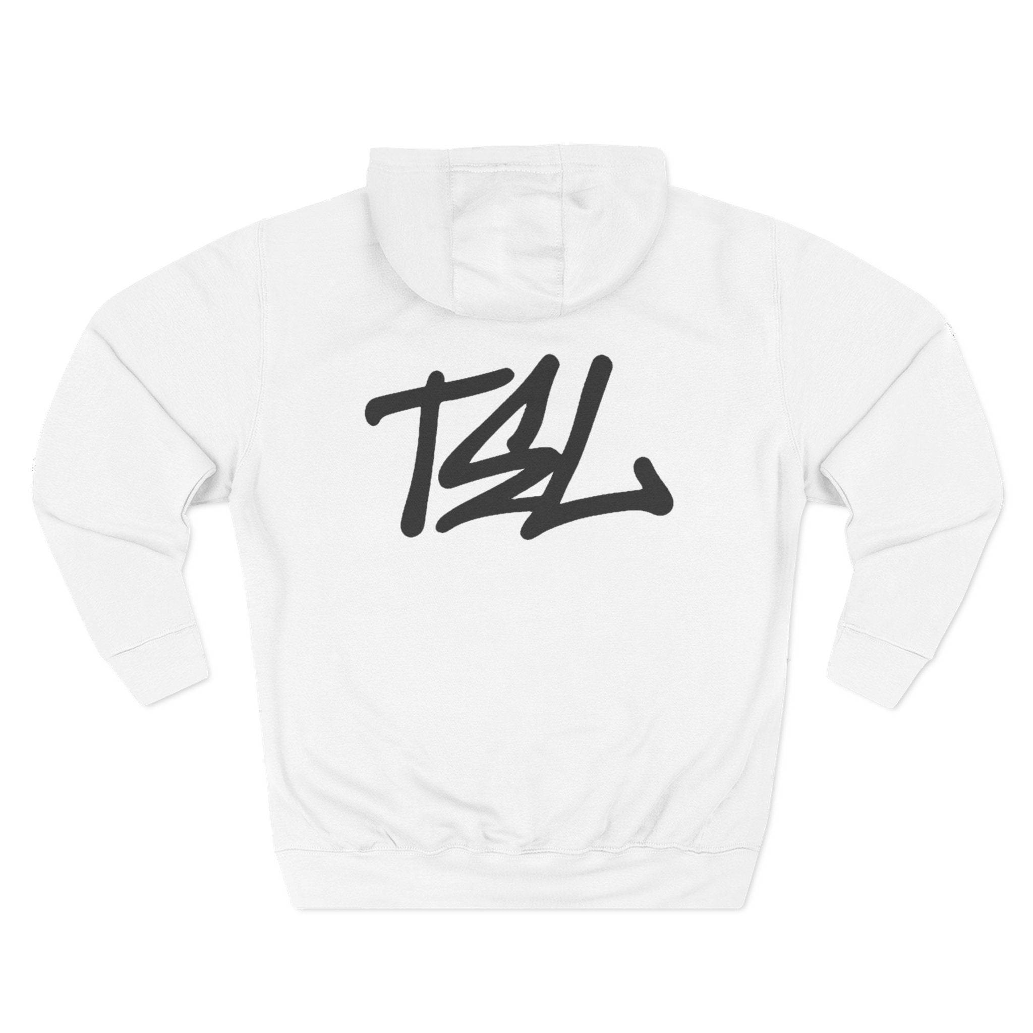 White Graffiti Hoodie V2