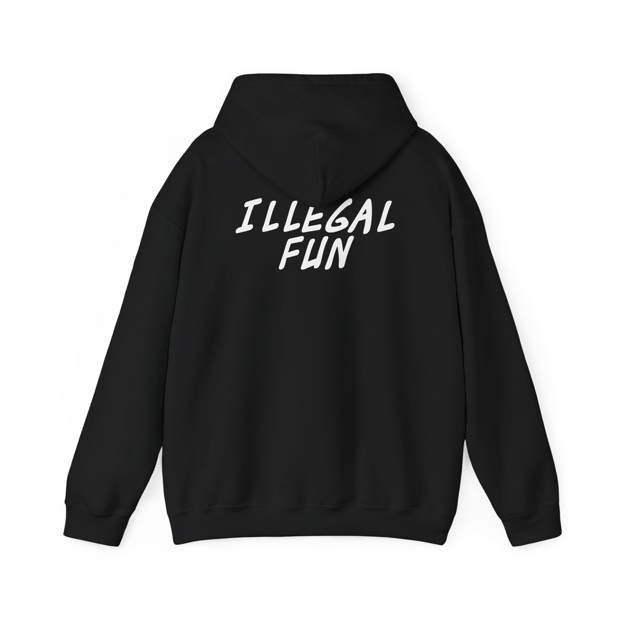 Soflo Black Illegal Fun  Hoodie