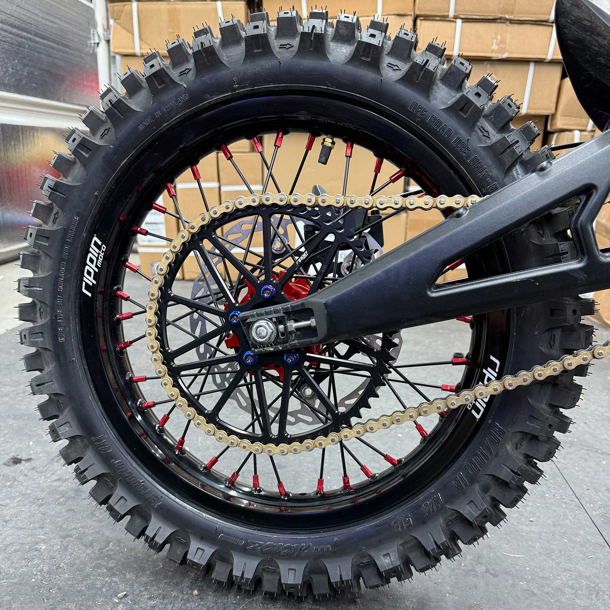 19/16" Blackline Wheelset (Off-Road) for Surron LBX & E-Ride PRO SS 2.0