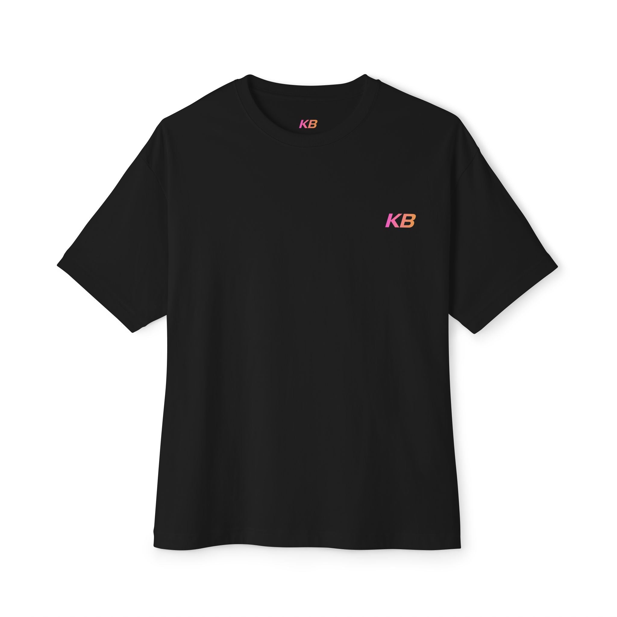 Soflo Black Cant Catch Me Oversized Tee