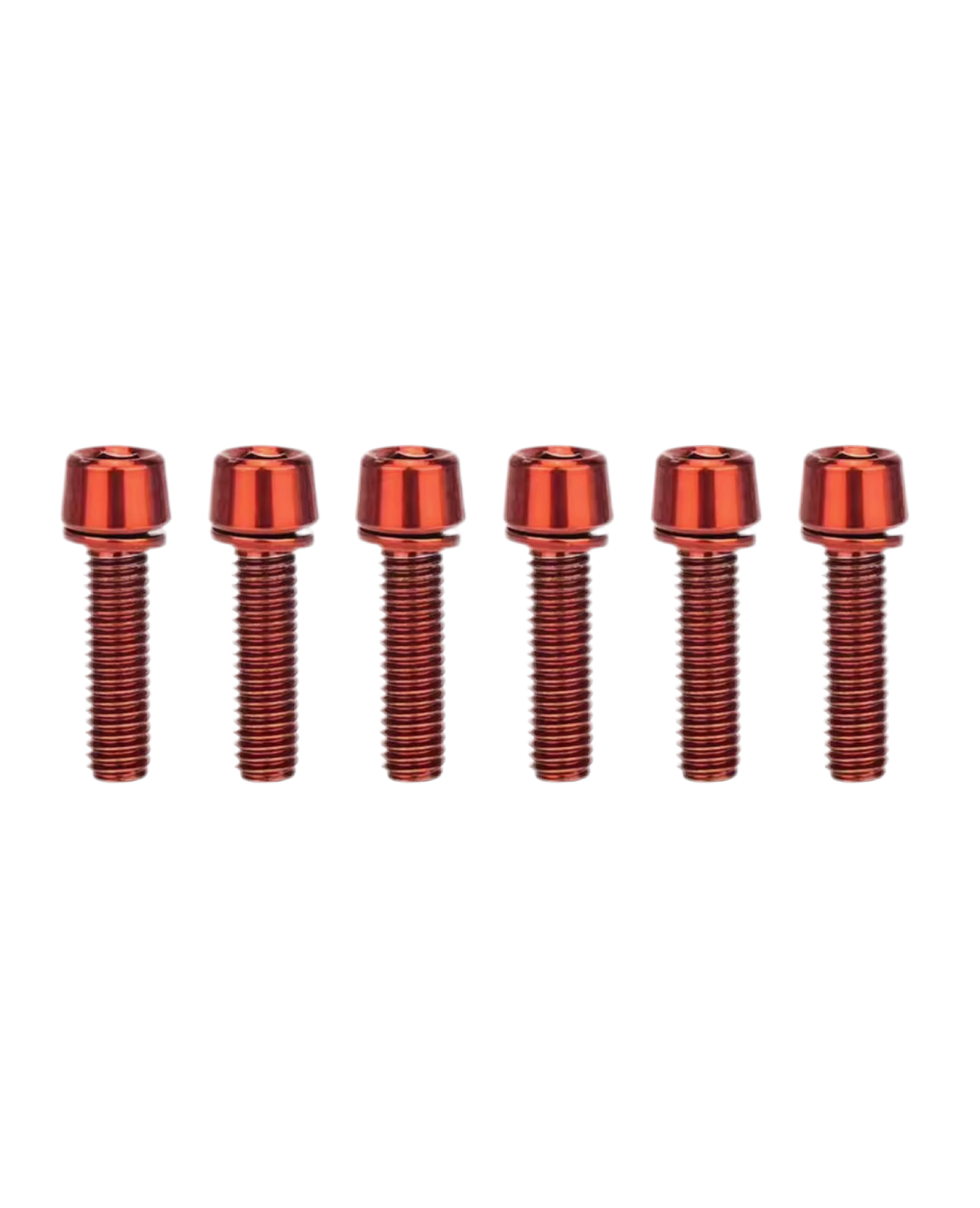 ETM RTR/ RIZZLER TITANIUM HANDLE BAR BRAKE CLAMP BOLTS (QTY 4) FULL SET
