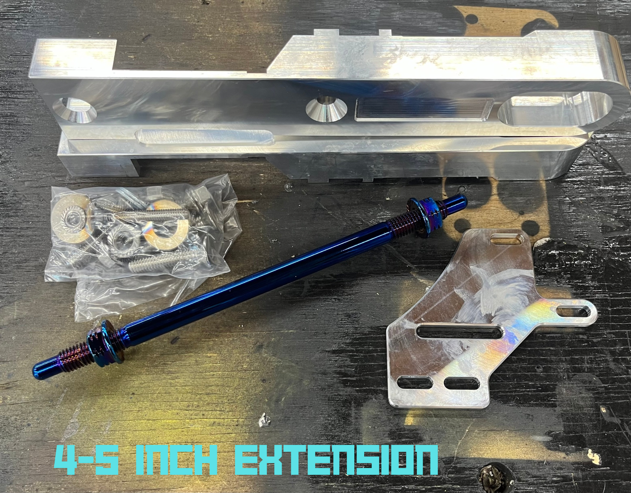 Generic Bolt-on Rear Swing Arm Extensions