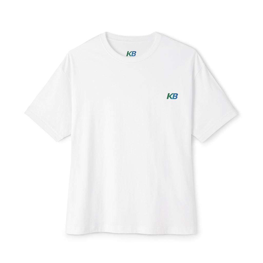 Cloud White Cant Catch Me Oversized Tee