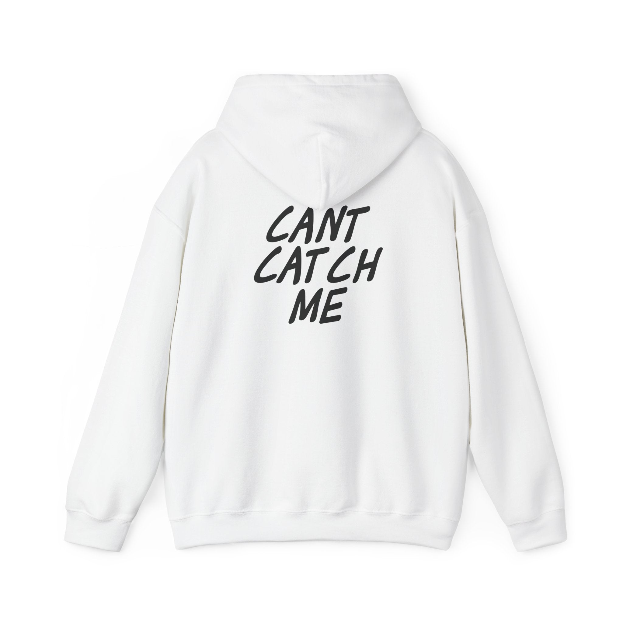 Cloud white Cant Catch Me Hoodie