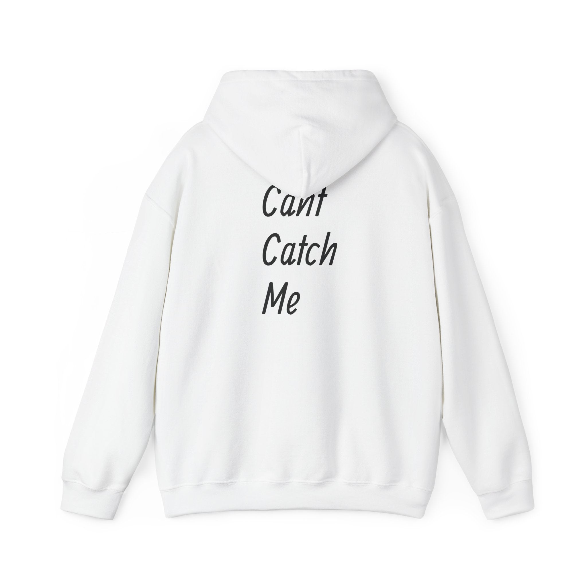Cloud white Cant Catch Me Hoodie