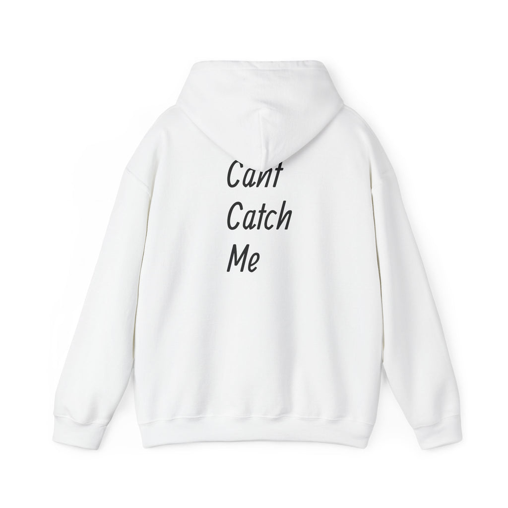 Cloud white Cant Catch Me Hoodie