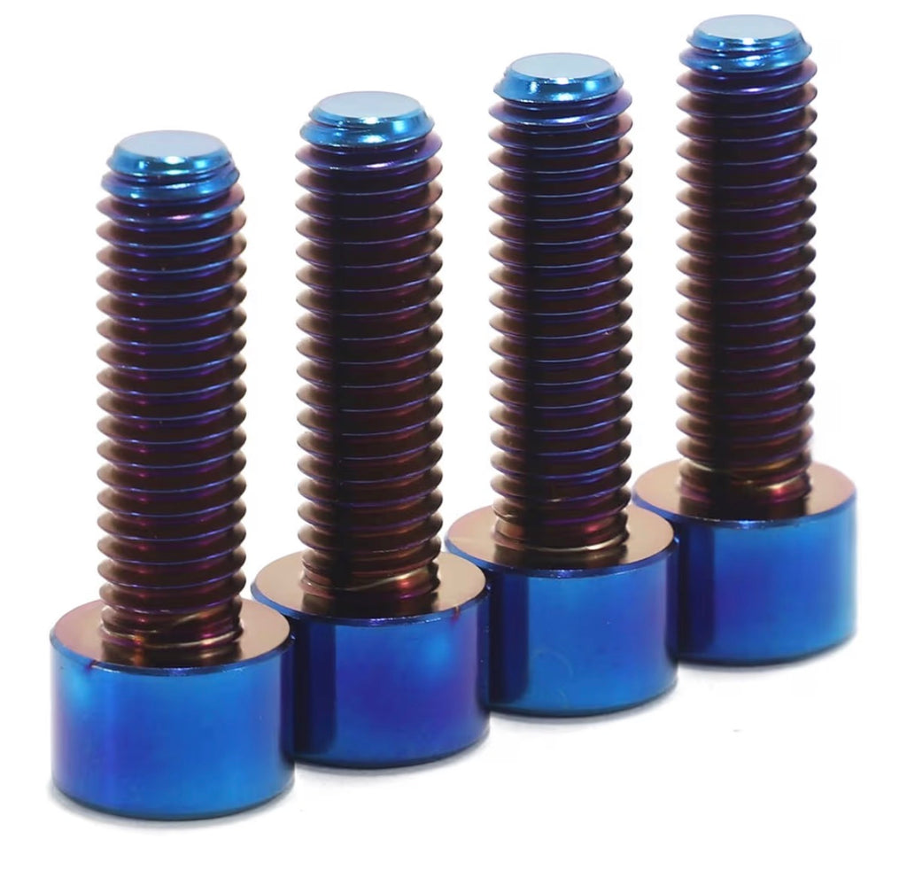 Titanium bolts for Peg Bracket