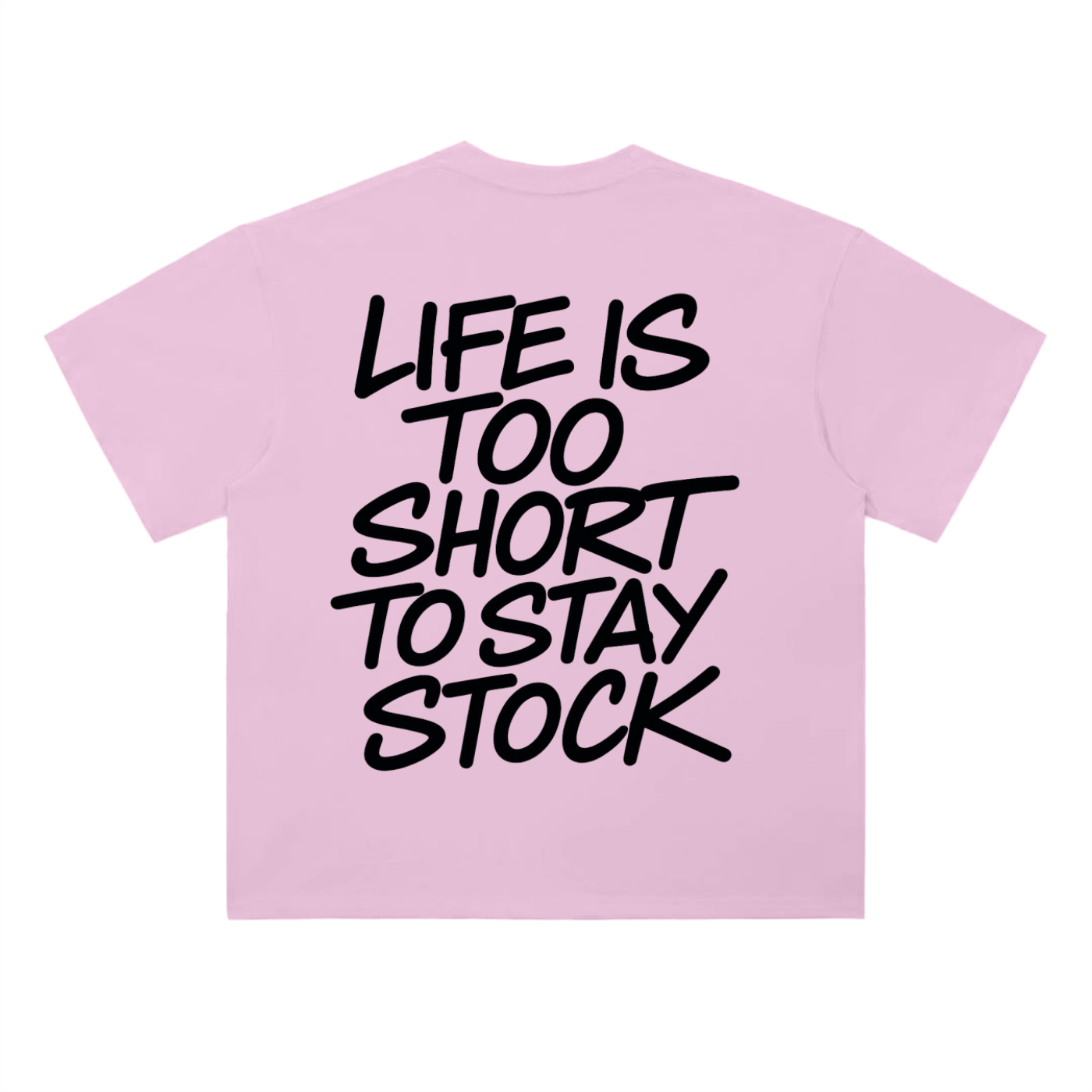 White Stay Stock Tee V3