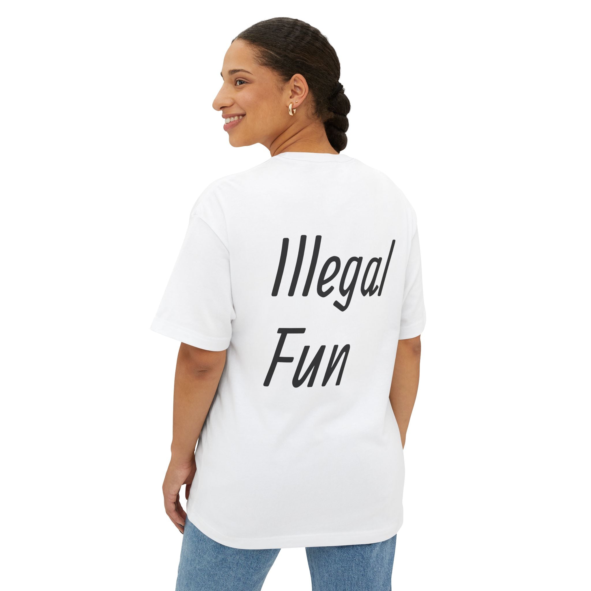 Illegal Fun Oversized Boxy Tee
