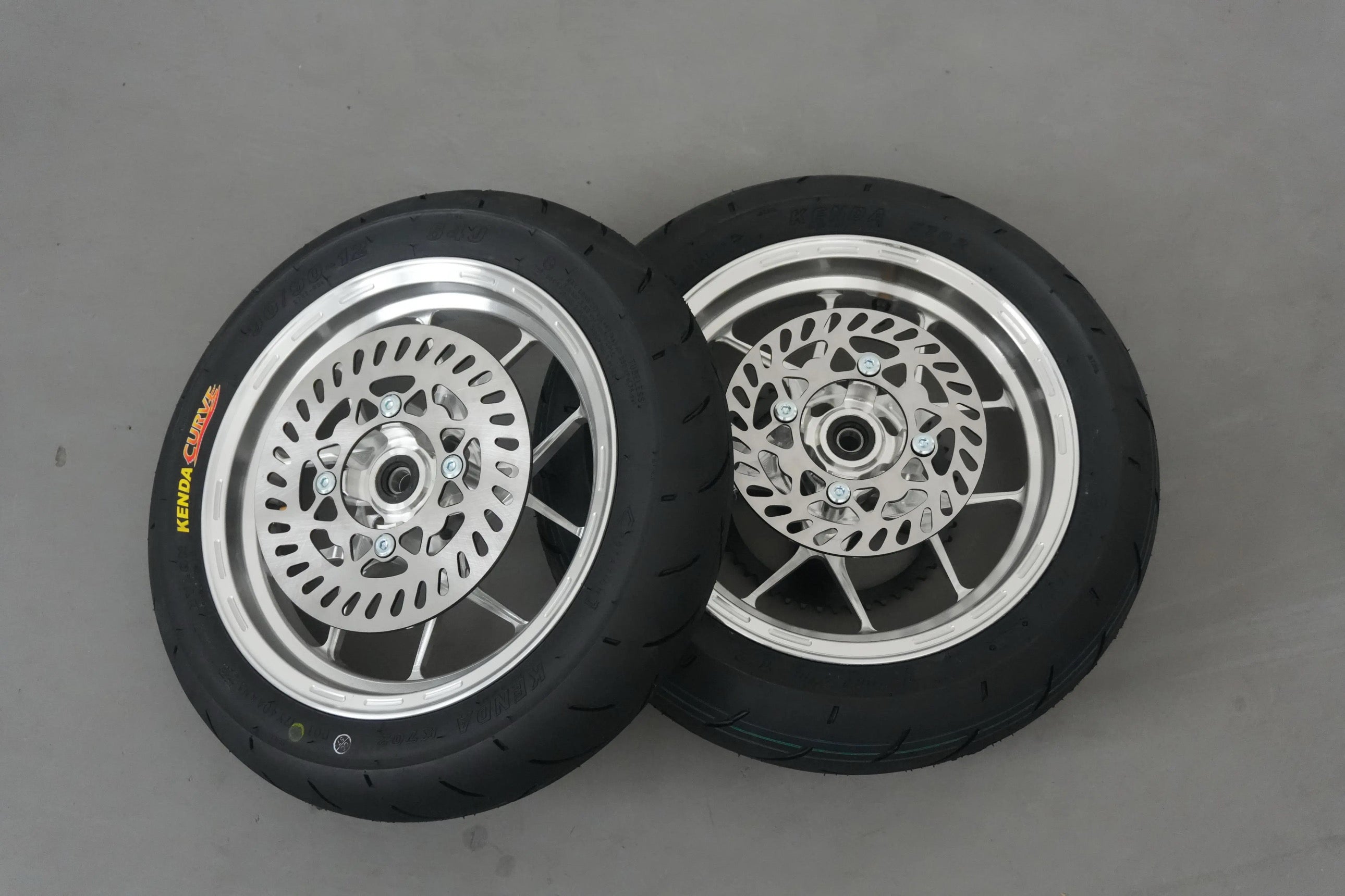 CNC Chrome Tuttio/Yozma Supermoto Set