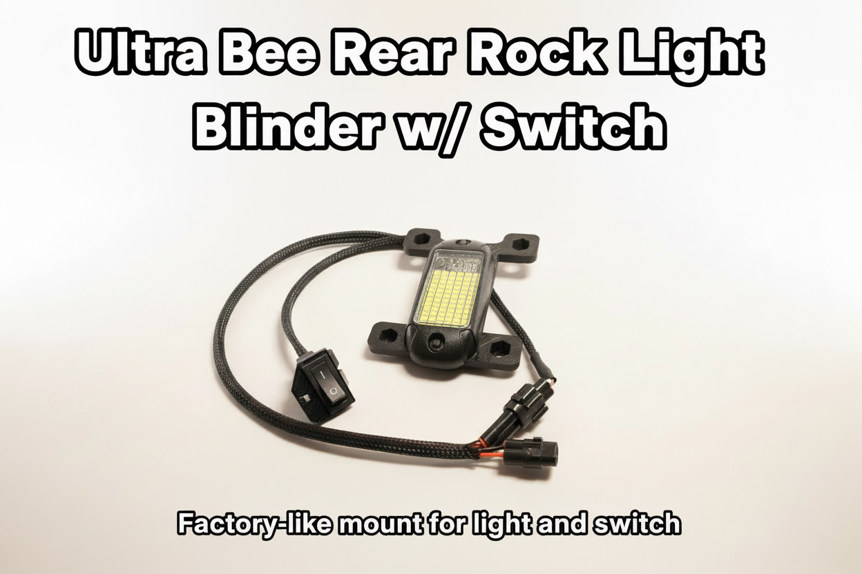 Surron Ultra Bee Rear Rock Light Blinder w/ Switch