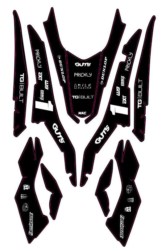 Pre-Designed Ultra Bee Graphic Kit