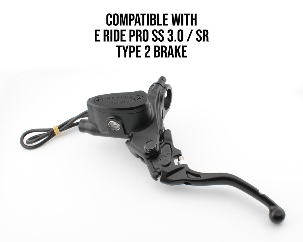 ASV F3-E Series Brake Lever Front and Rear Super Shorty for E Ride Pro SS 3.0 / SR Brake 2