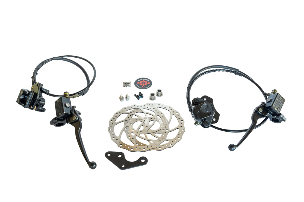 Front and Rear Hydraulic Brake Kit