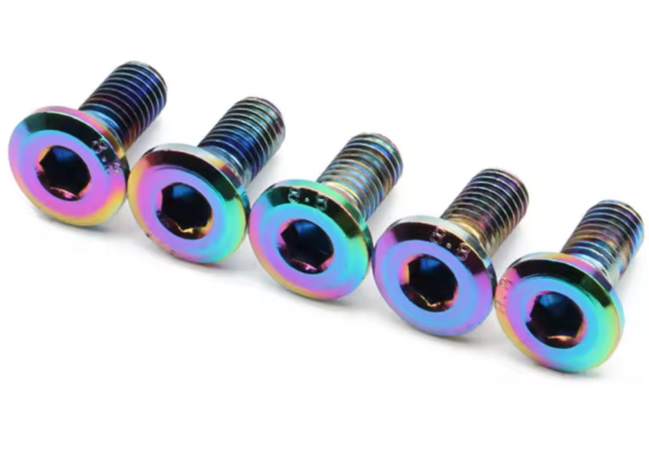 YOZMA IN-10 / VALTINSU
EM-5 TITANIUM BRAKE ROTOR BOLTS FULL SET (Qty 8)