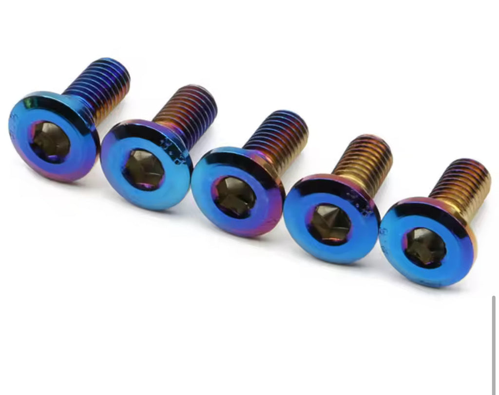 ETM RTR TITANIUM BRAKE ROTOR DISC BOLTS