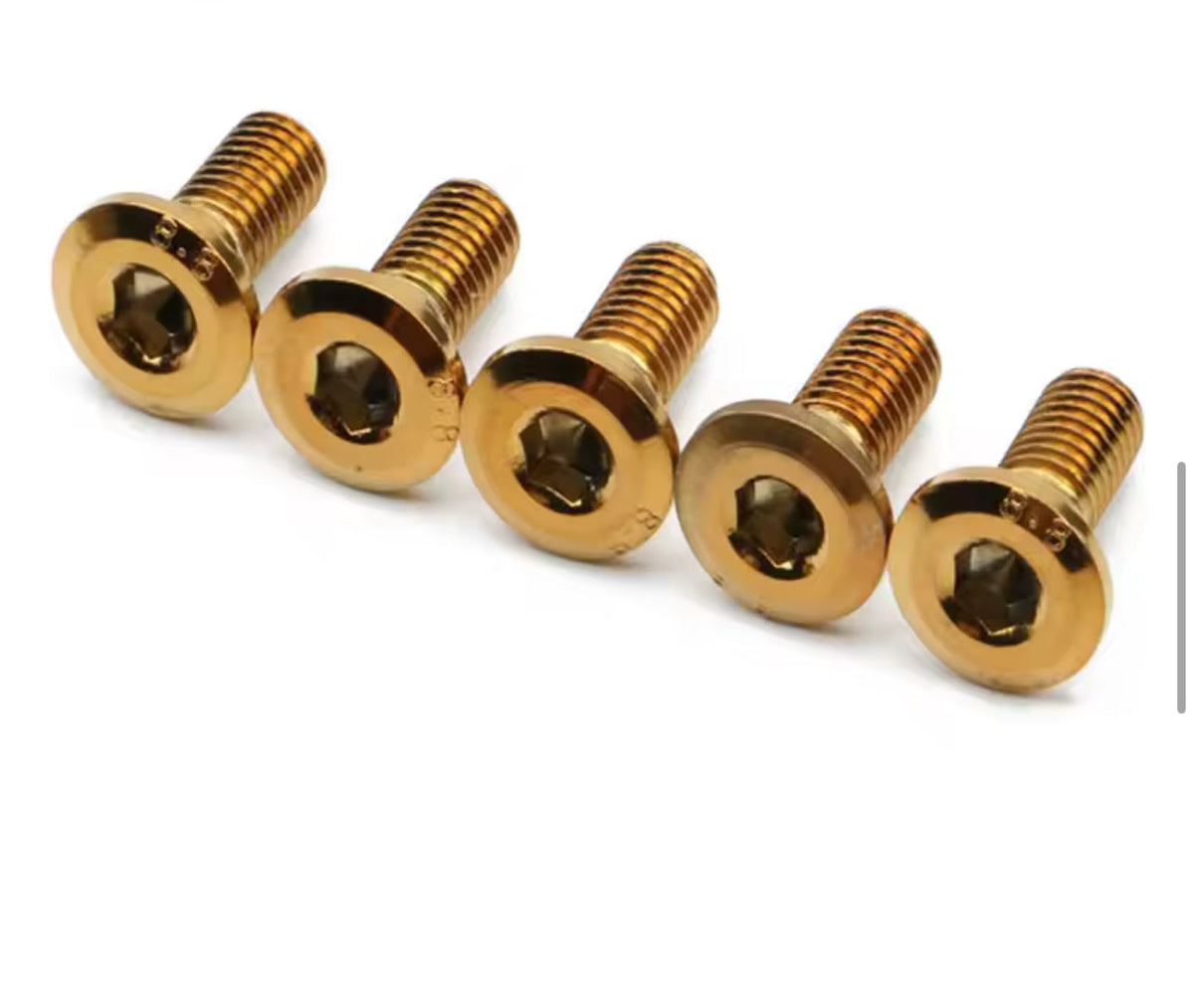 TUTTIO TITANIUM BRAKE ROTOR DISC BOLTS