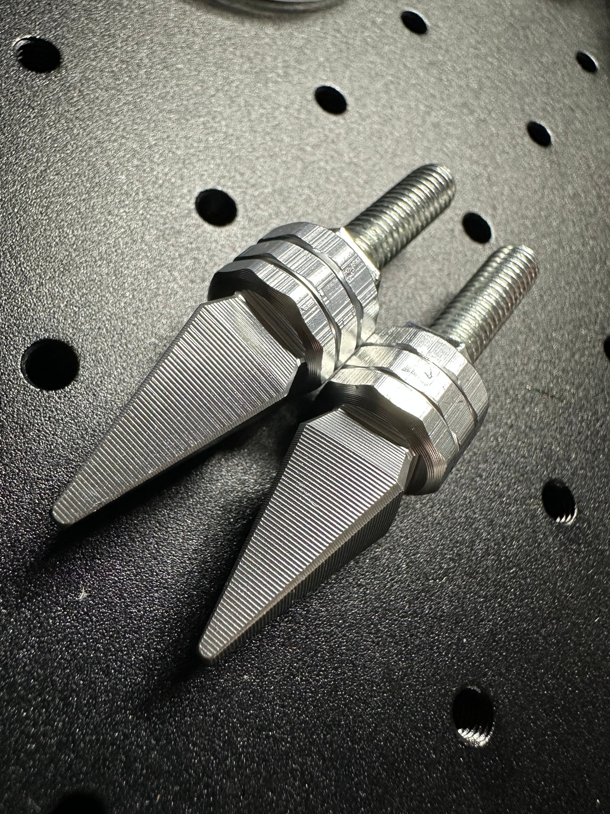 ETM RTR AND RIZZLER MUDFLAP SPIKES (PAIR)