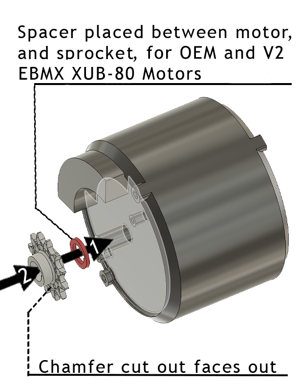 Heavy Hitter 520 Primary Drive Conversion OEM/EBMX Ultra Motors