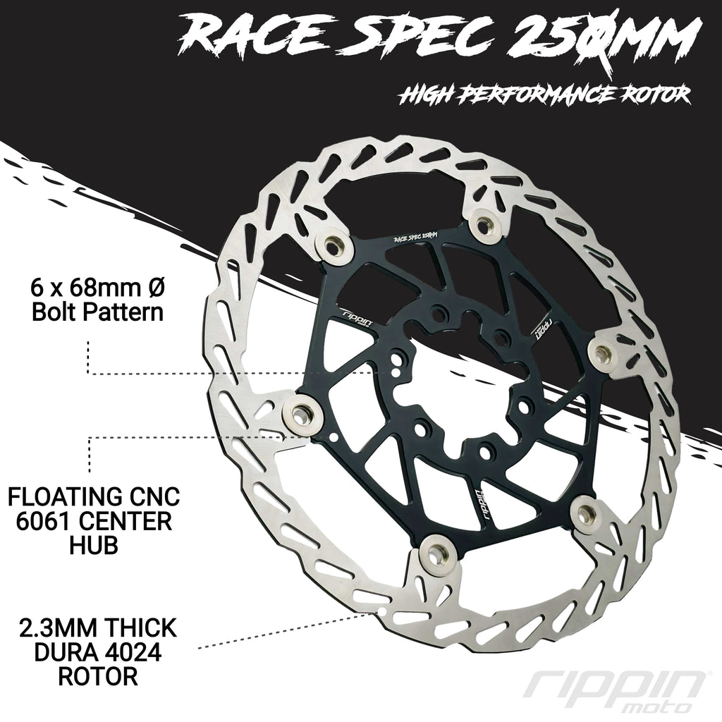 250mm Race Spec Rotor [Rear] for Talaria