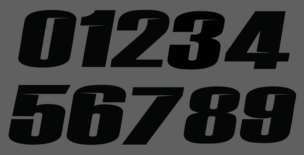 Charge Graphics MotoCutz Plate Decal