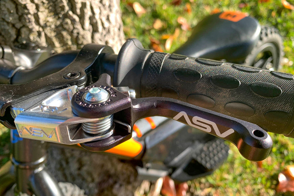ASV F3-E Unbreakable Brake Levers Front and Rear for OSET / STACYC