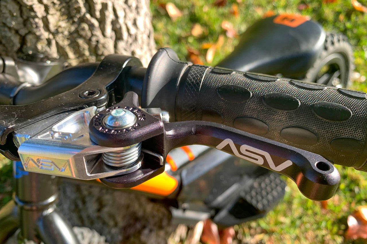 ASV F3-E Unbreakable Brake Levers Front and Rear for OSET / STACYC
