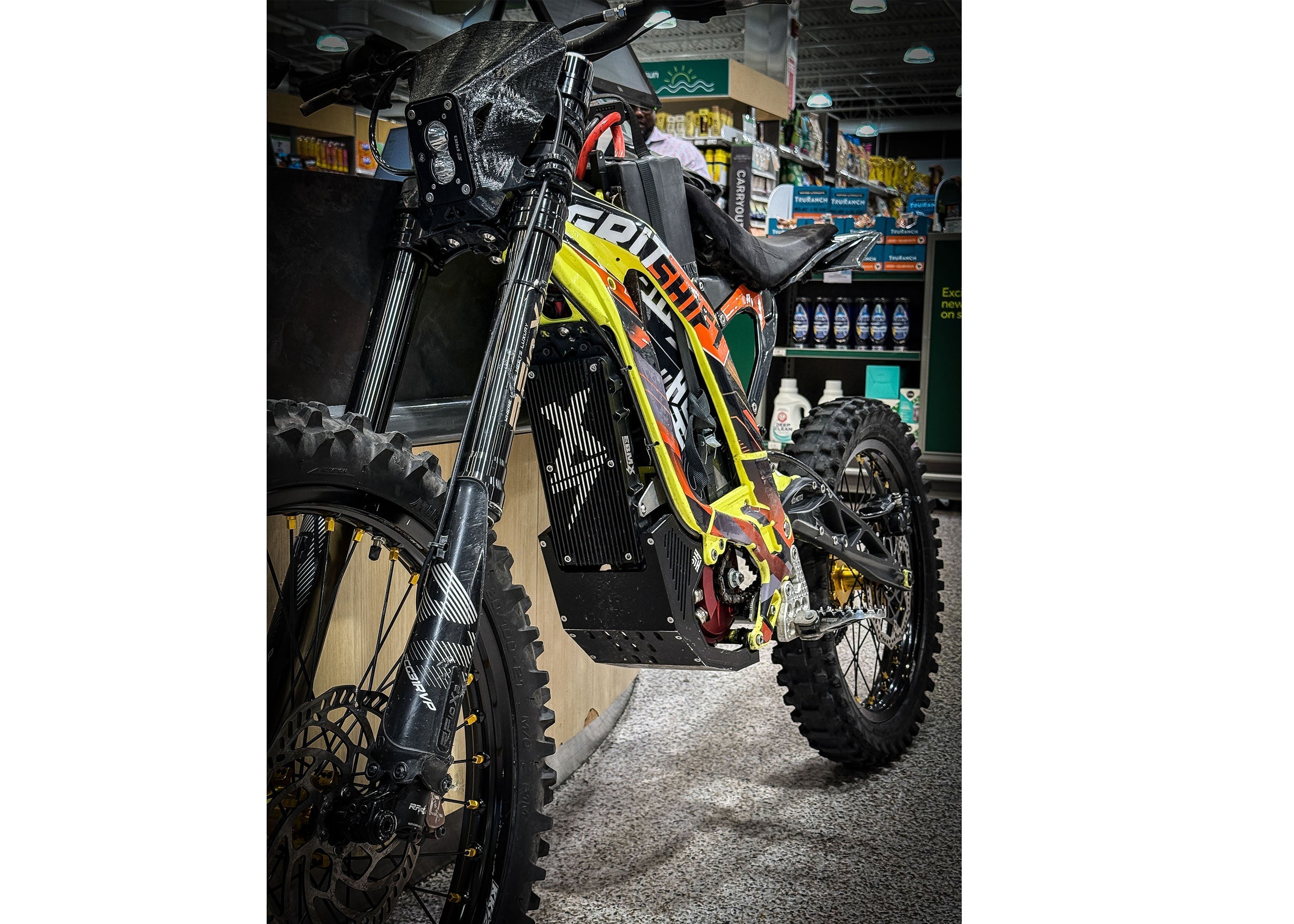 Heavy Hitter Surron V2 Skid Plate