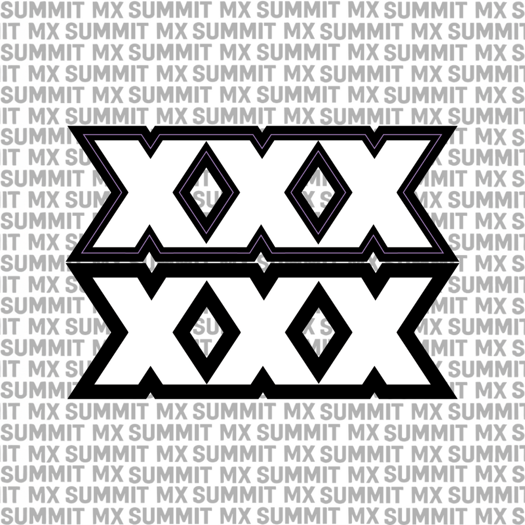 Talaria x3 "XXX" Fork Tube Decal