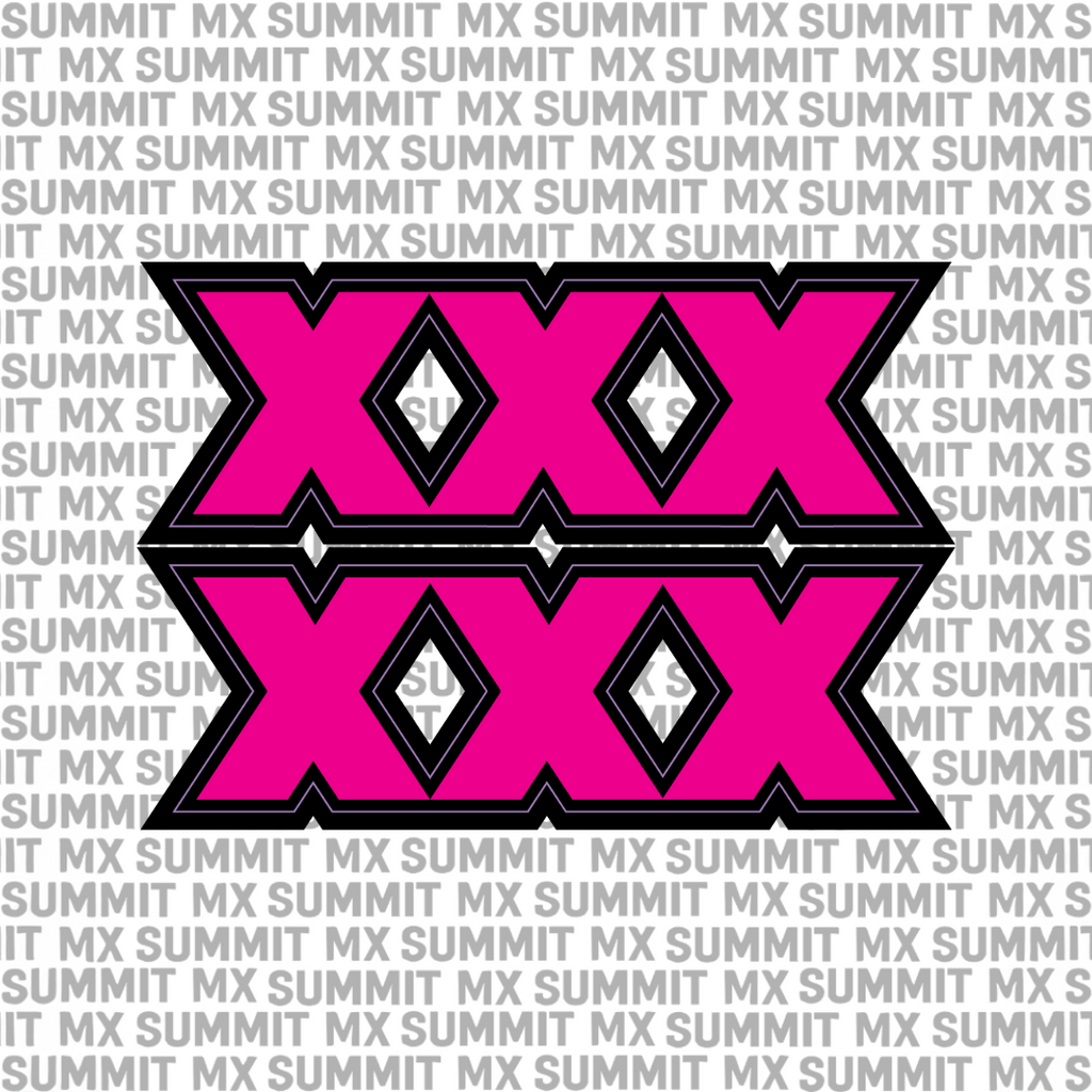 Talaria x3 "XXX" Fork Tube Decal