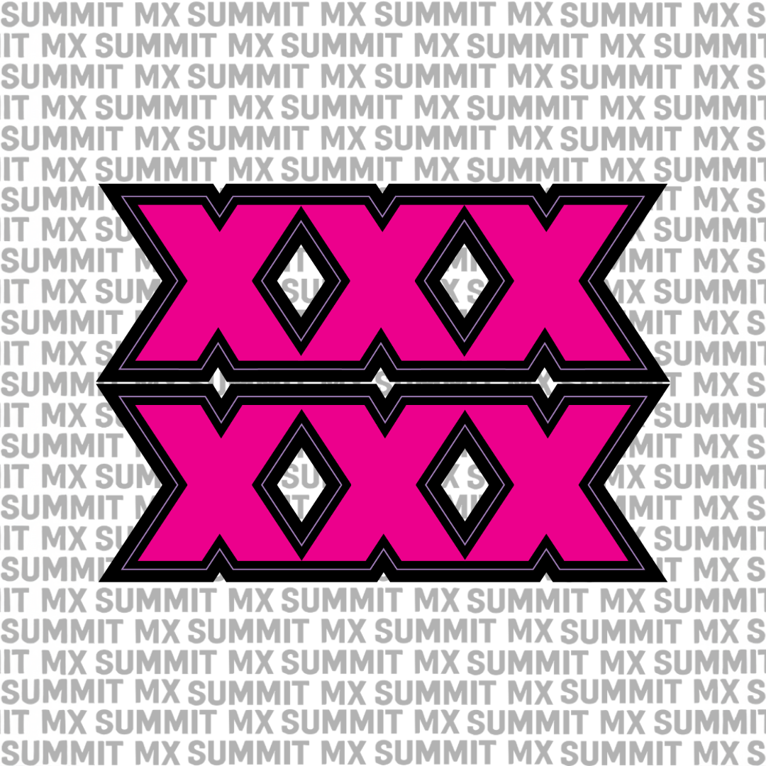 Talaria x3 "XXX" Fork Tube Decal