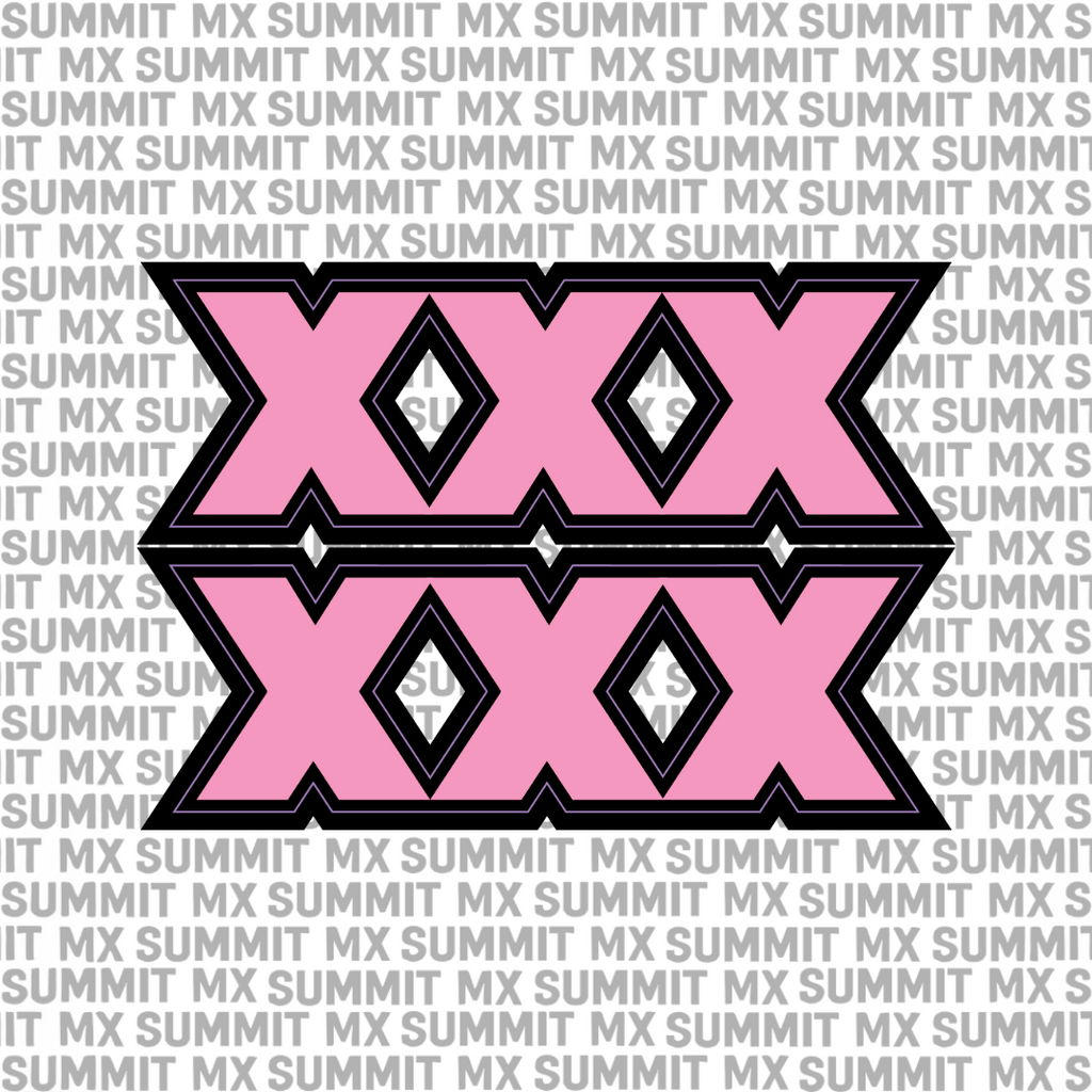 Talaria x3 "XXX" Fork Tube Decal