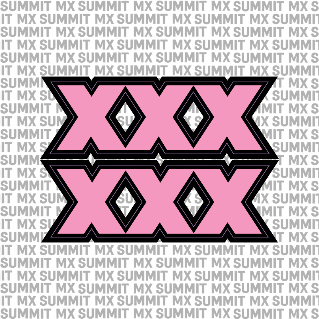 Talaria x3 "XXX" Fork Tube Decal