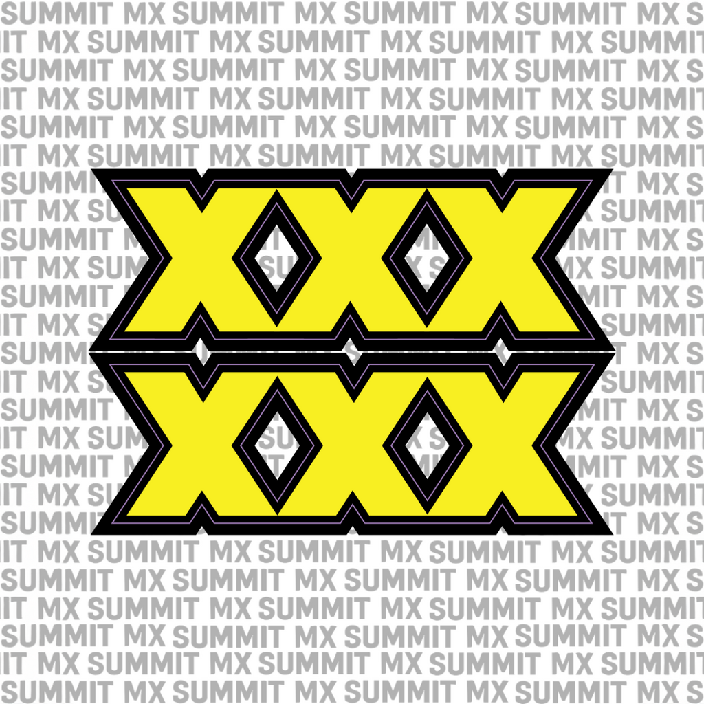 Talaria x3 "XXX" Fork Tube Decal