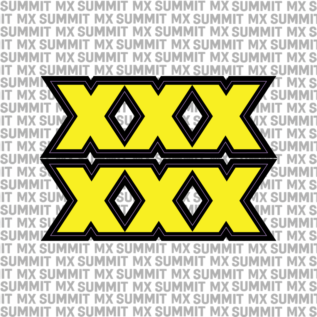 Talaria x3 "XXX" Fork Tube Decal