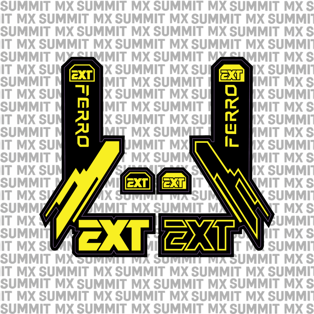 EXT Ferro Fork Tube Decal