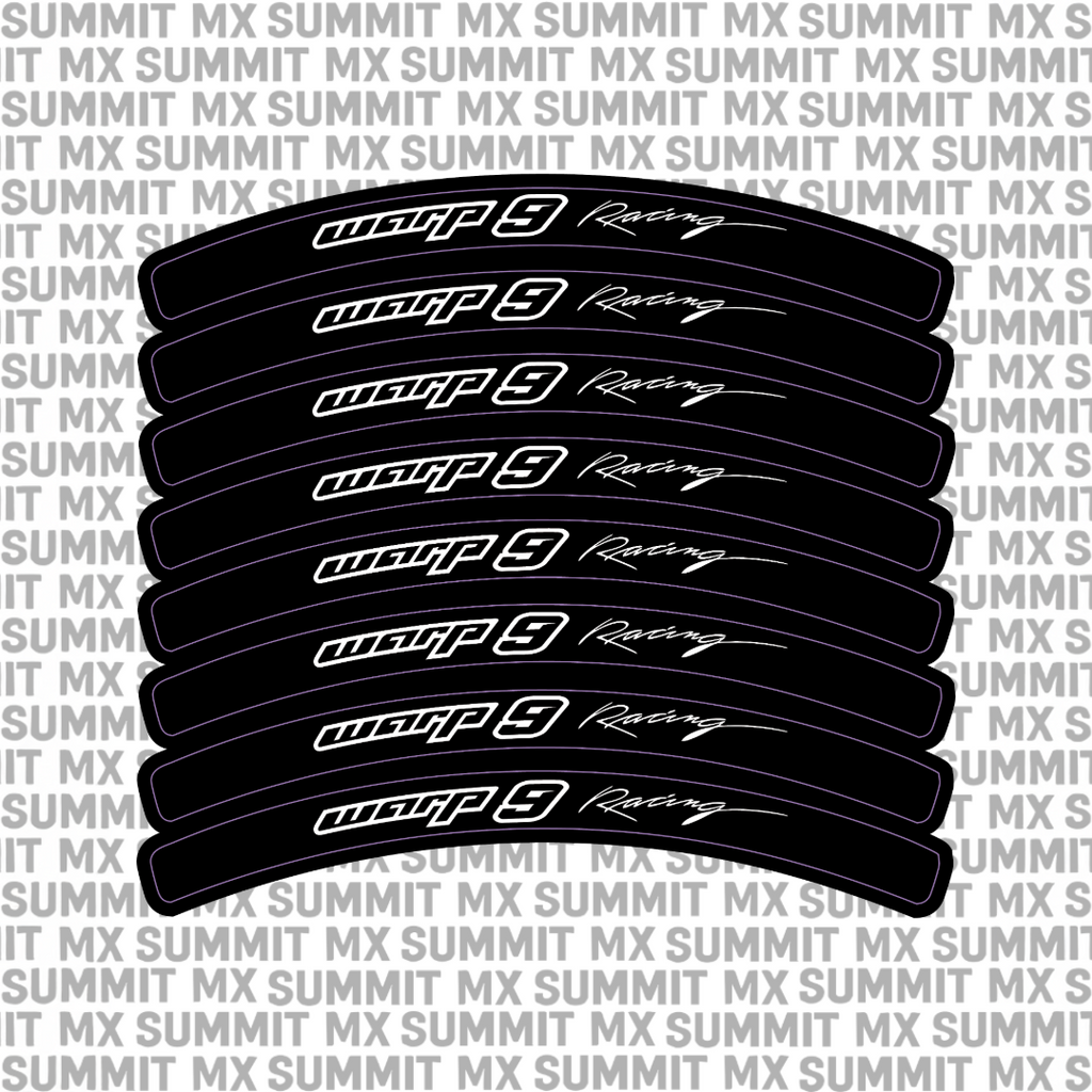 Warp 9 Rim Decals