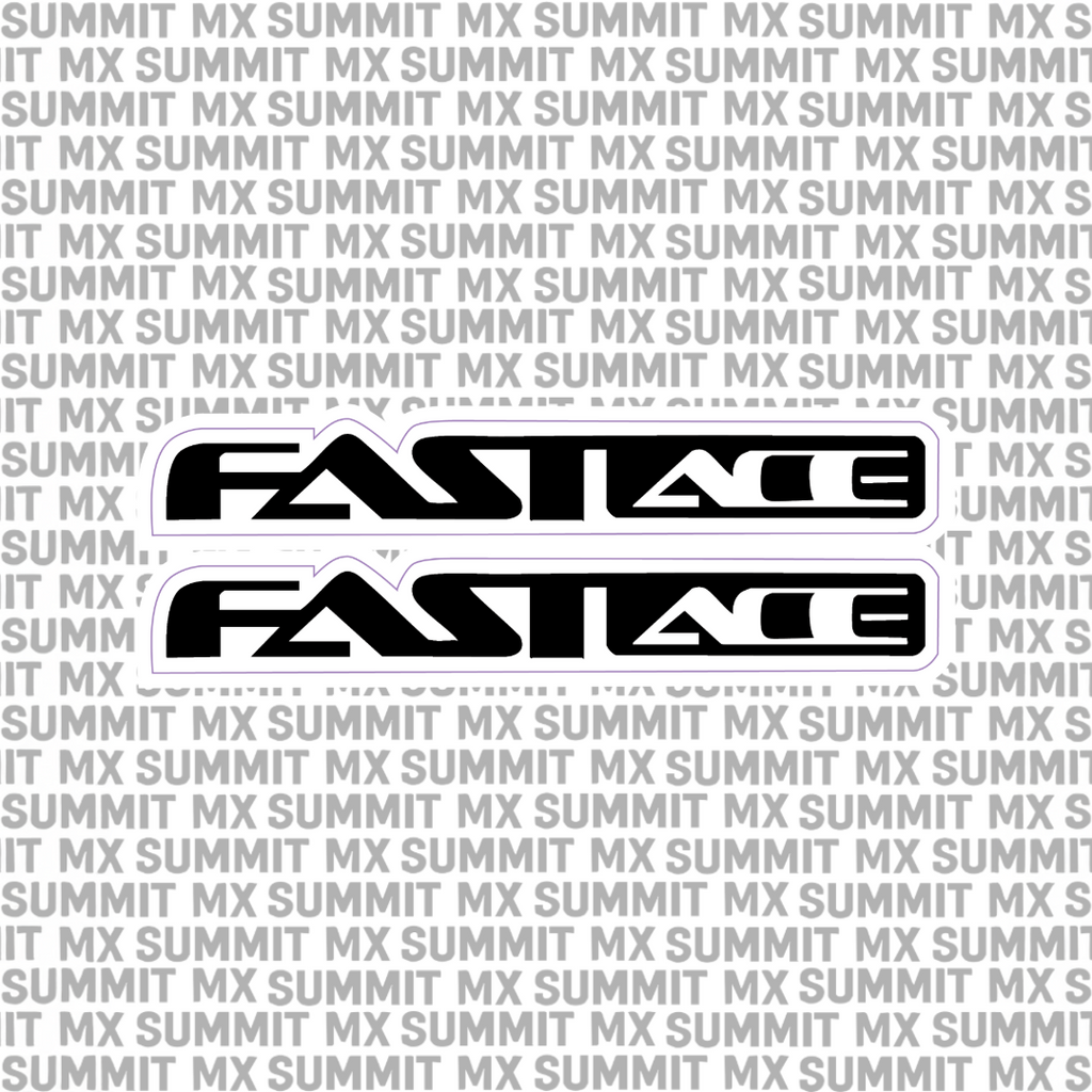 Fastace Fork Tube Decal (Without Fastace Icon)
