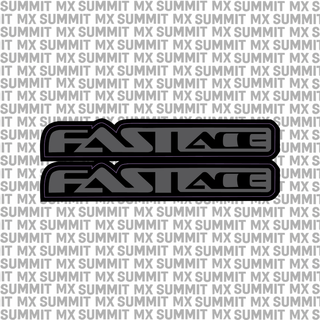 Fastace Fork Tube Decal (Without Fastace Icon)