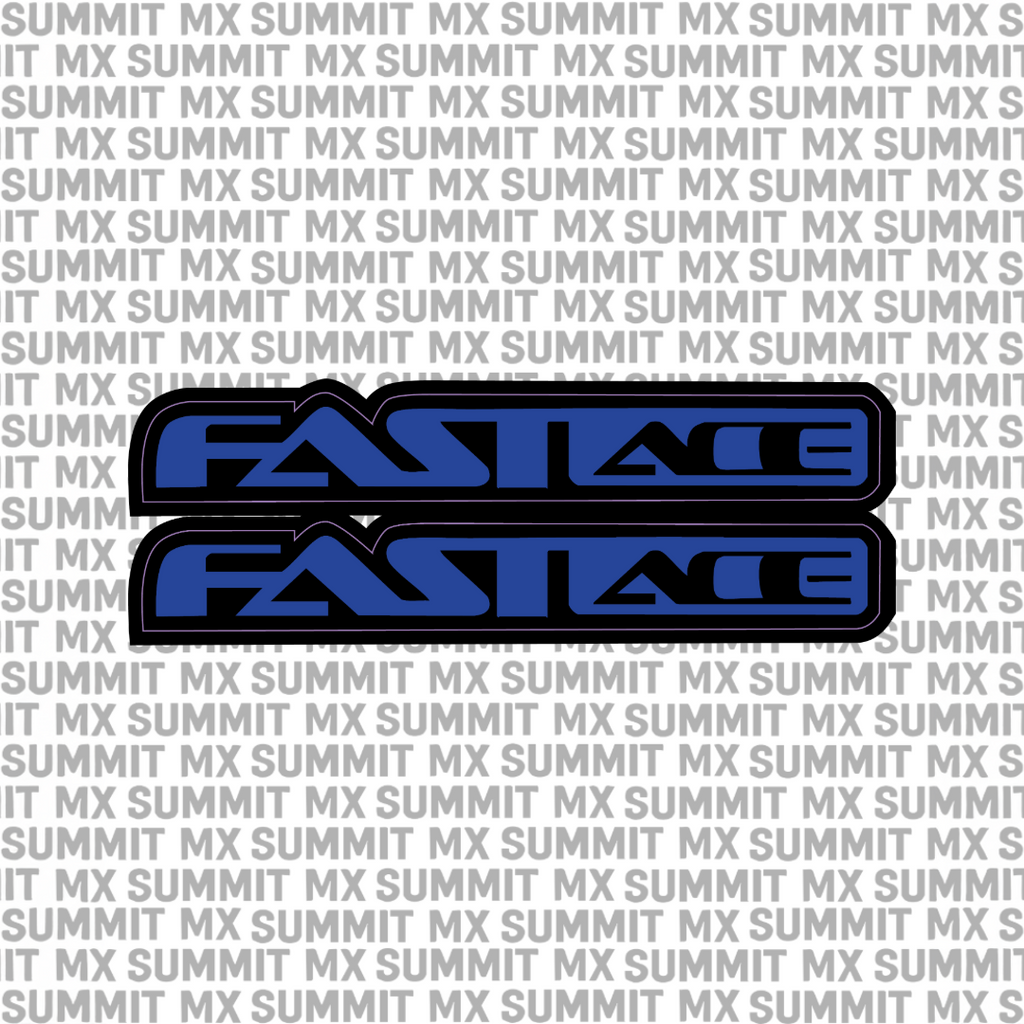 Fastace Fork Tube Decal (Without Fastace Icon)