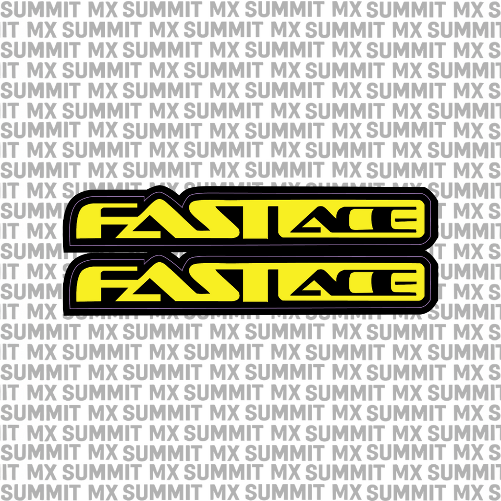 Fastace Fork Tube Decal (Without Fastace Icon)