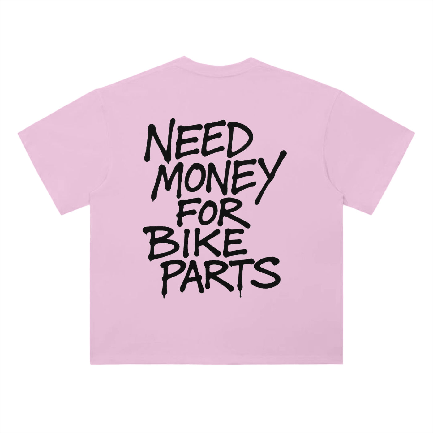 White Need Money Tee V3