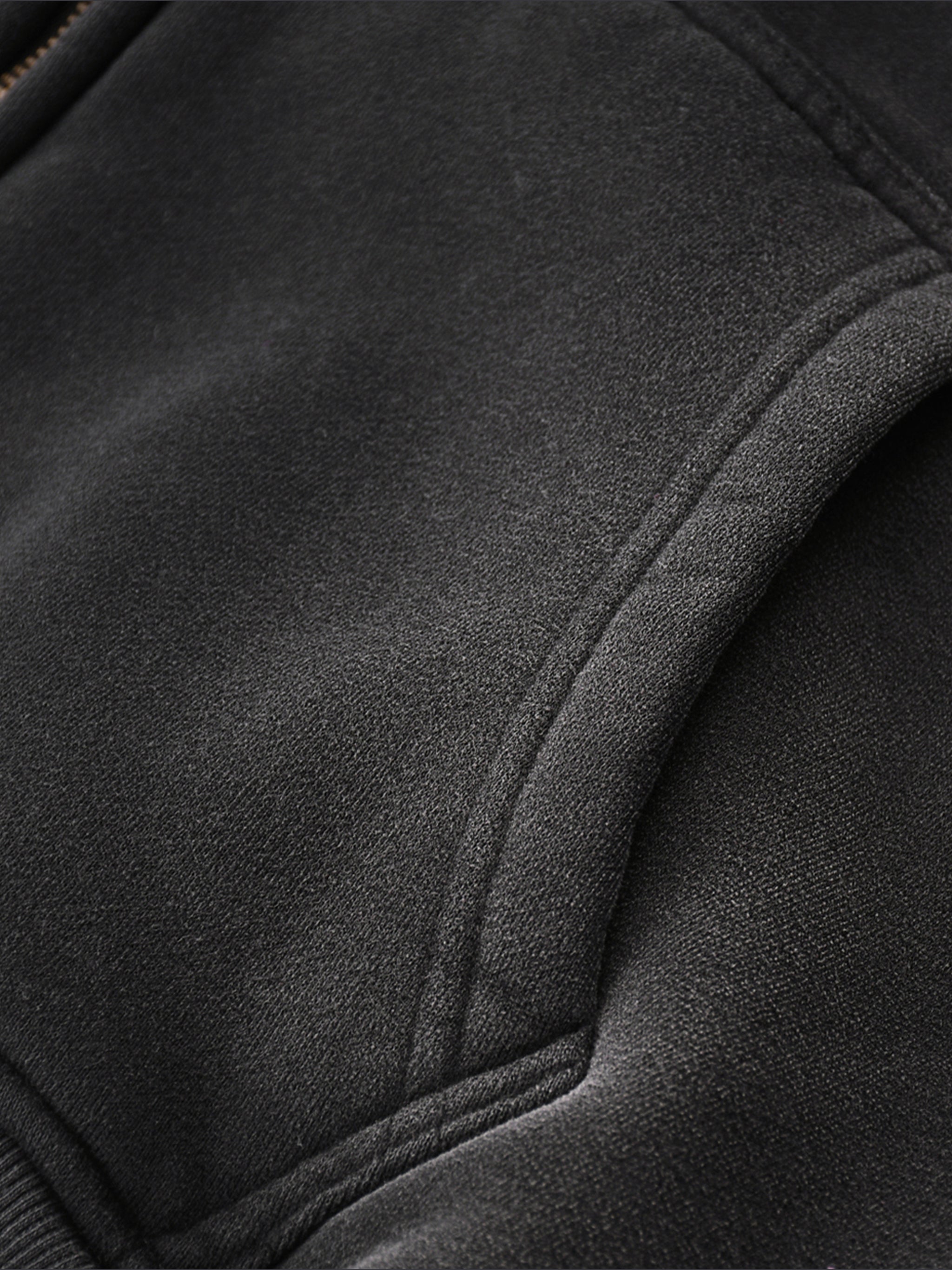 LUX-Sunfade Two-way Zipper Hoodie