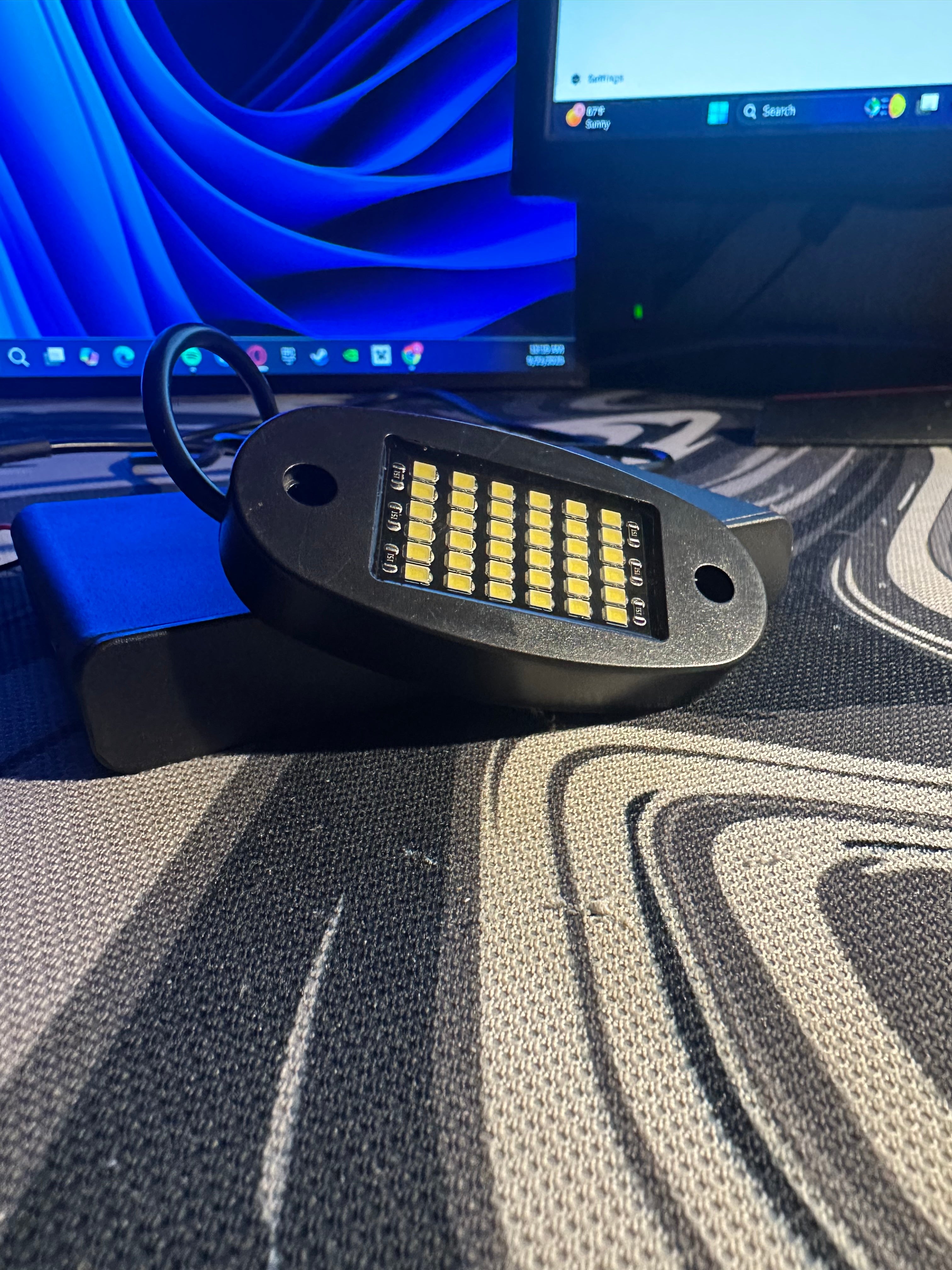 Battery powered Rocklight kit