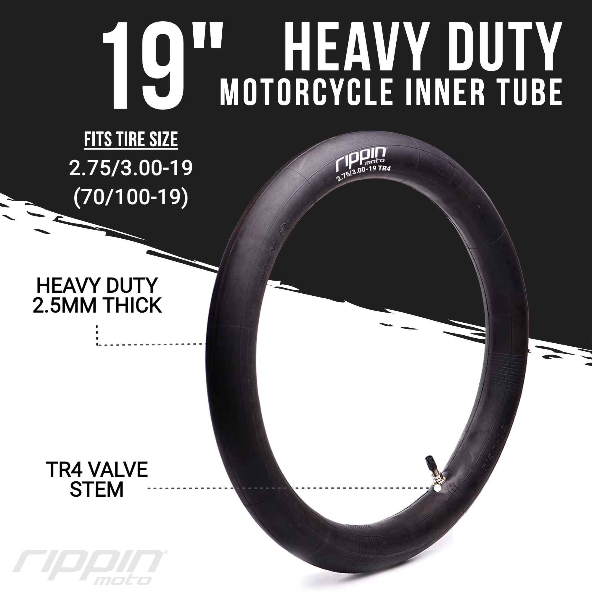 70/100-19 E-Moto 19" Inner Tube (2.75/3.00-19) for Surron, E-Ride PRO & Talaria