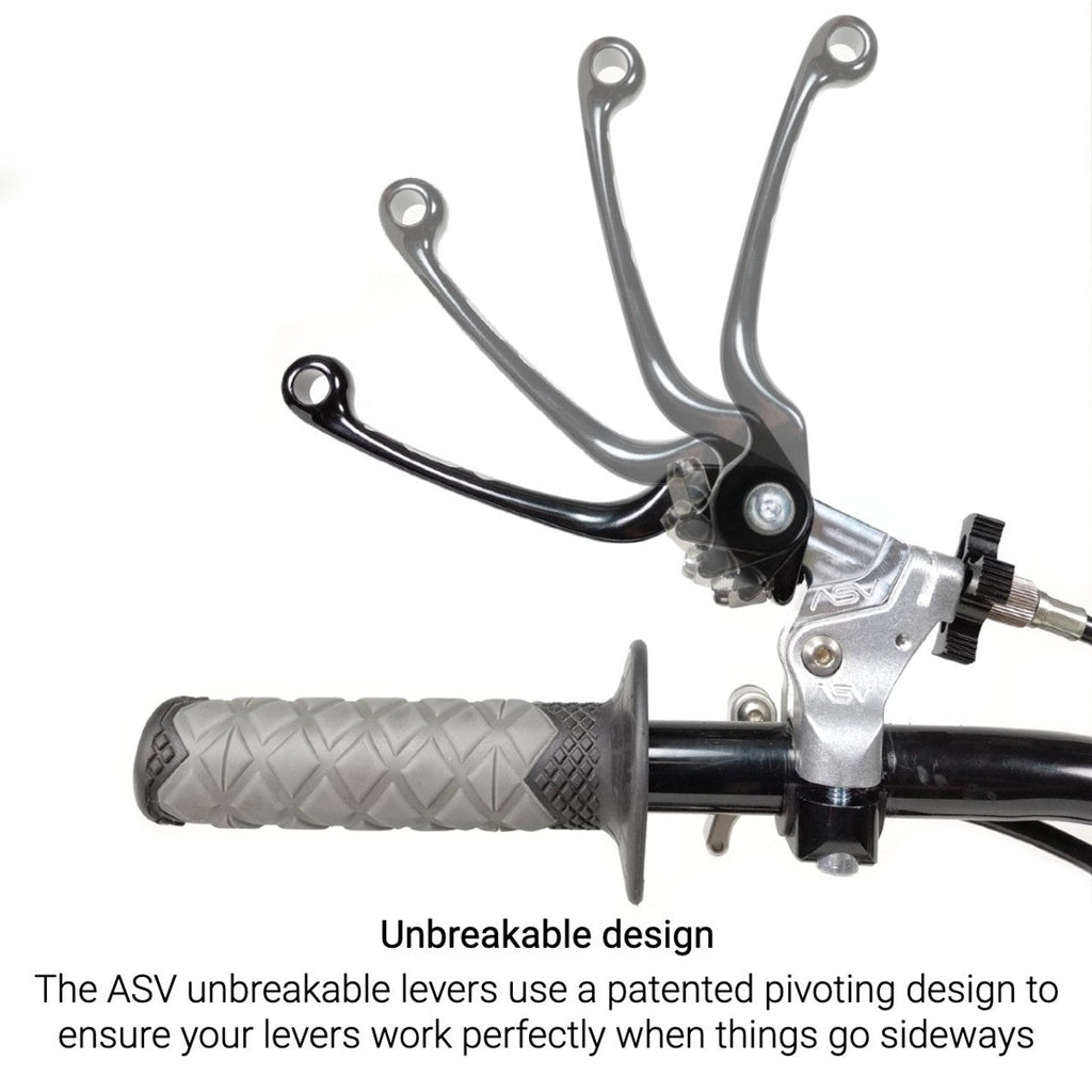 ASV F3-E Unbreakable Brake Levers Front and Rear for SurRon LBX / Talaria / STACYC ELITE